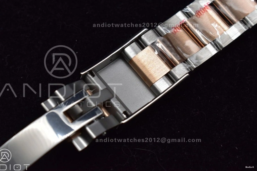 Black Edition Best Plated On Steel Clean Dial Rose 904L 1:1 126621 Bracelet SS Gold VR3235 Yacht-Master 0423